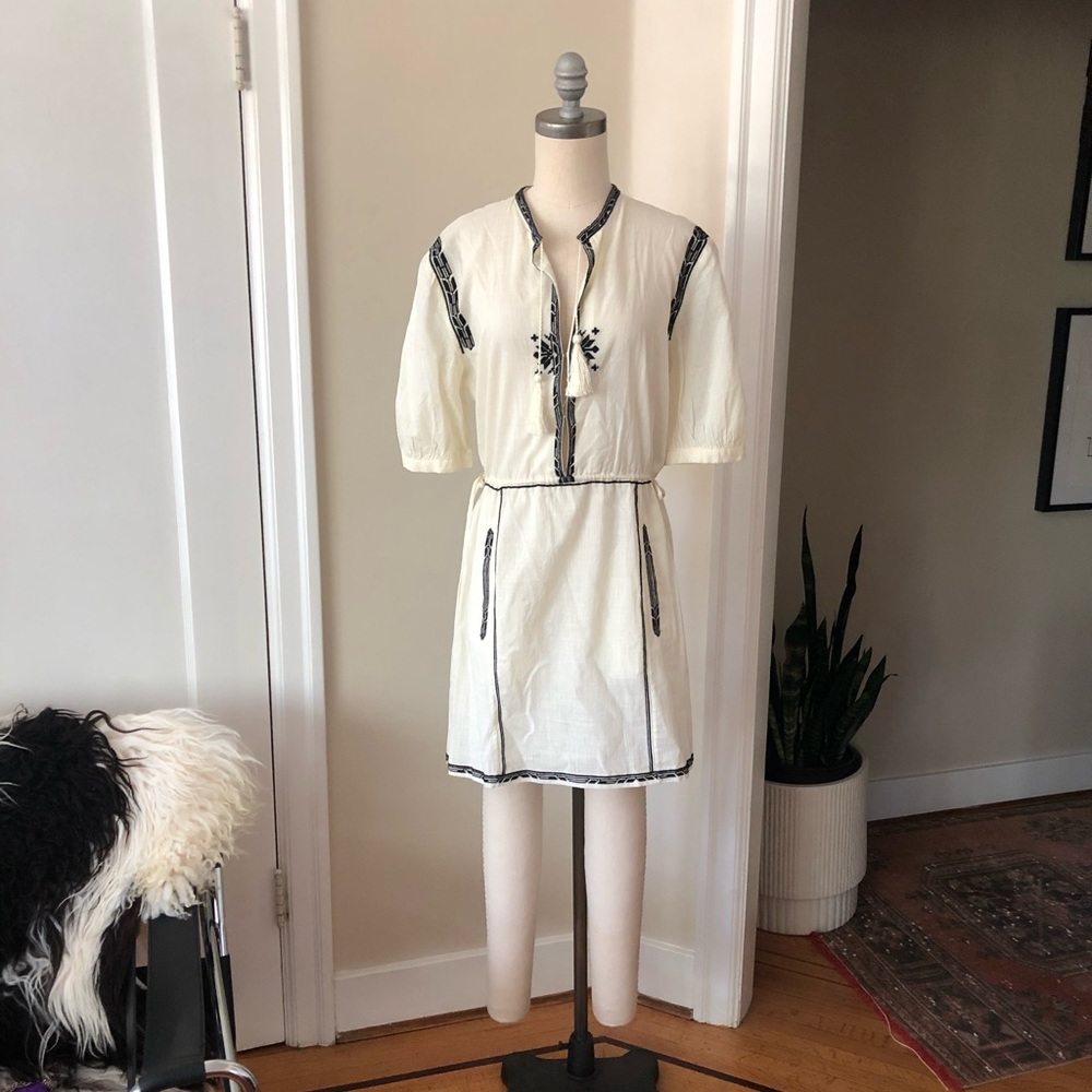 Isabel Marant Etoile cotton mini dress sz 38